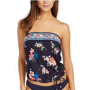 Michael Kors Bandeau Tankini Swim Top
